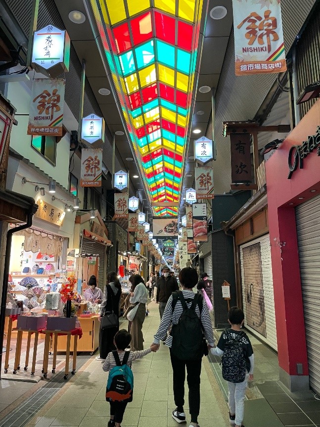 写真:錦市場