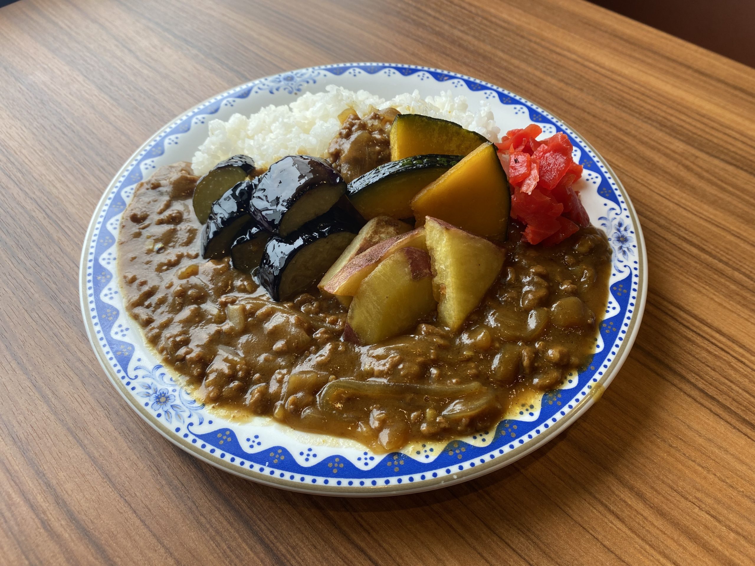 夏野菜のトッピングカレー