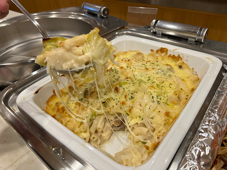 キャベツのグラタン